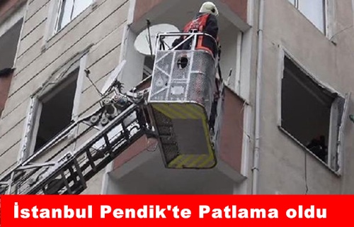 İstanbul Pendik'te patlama oldu